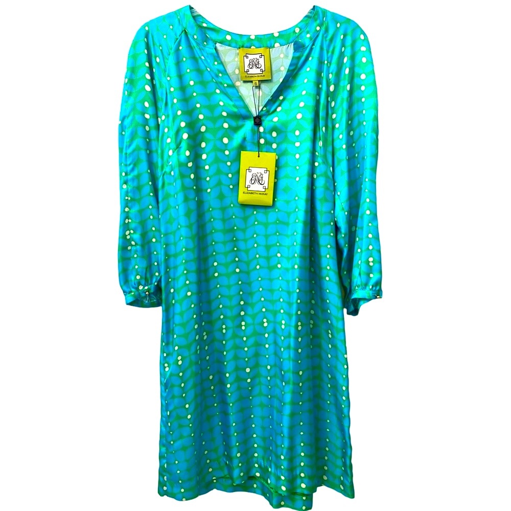 Elizabeth McKay Vanessa SILK dress NWT 6